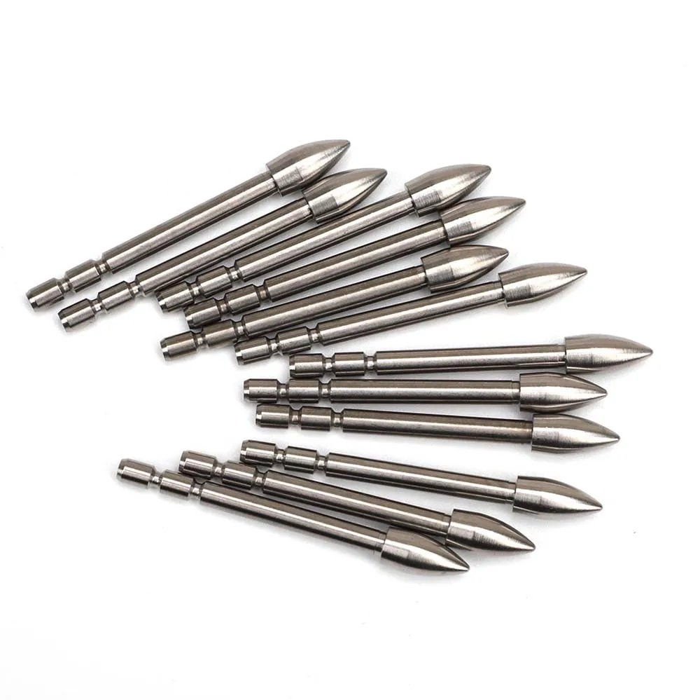6/12PC ID3.2mm tête de flèche 100/120/140 Grains pour tir à l'arc