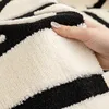 Geometric Patterns Thickened Winter Plush Warm Sofa Cover Durable Couch Cushion for Living Room Furniture Dust-proof Blanket 5
