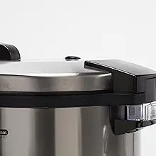 Description Picture 6 of itemBeach Proctor Silex Commercial 37560R Rice Cooker/Warmer, 60 Cups Cooked Rice, Non-Stick Pot, Hinged Lid, Stainless Ste