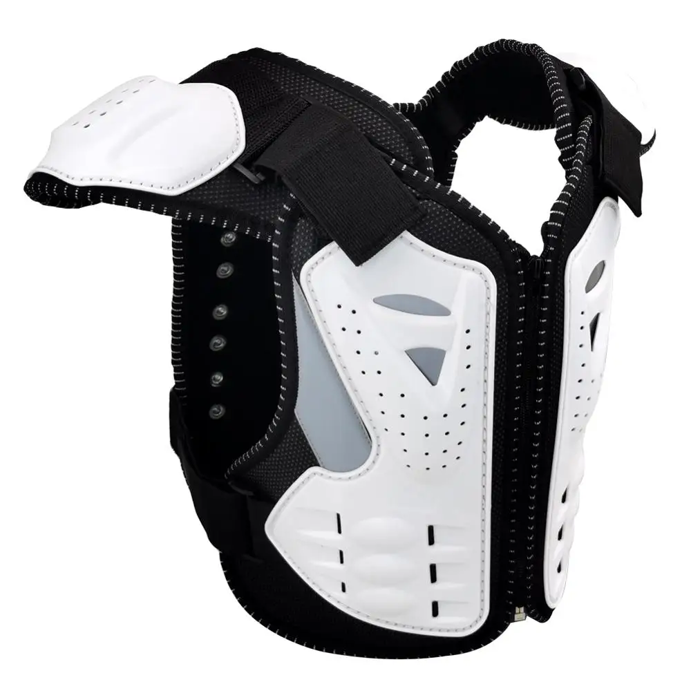 4-15 Years Children Full Body Protector Vest Armor Kids Motocross Armor Jacket Chest Spine Protection Gear Anti-fall