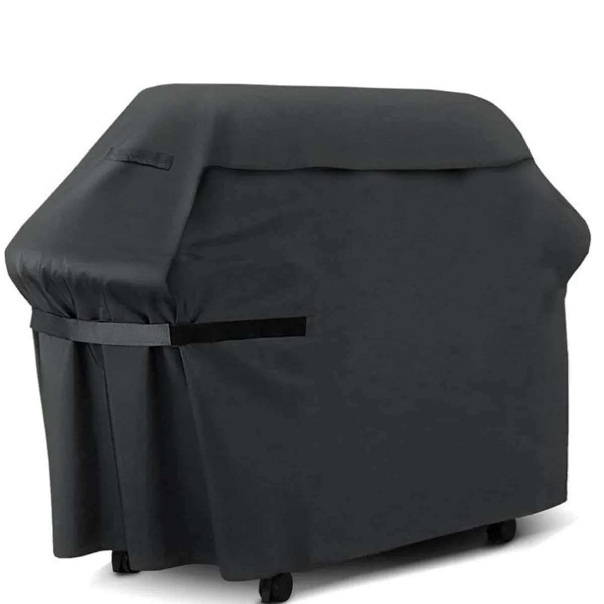 BBQ Grill Cover 600D Oxford Fabric Durable Barbecue BBQ Cover Heavy Duty Waterproof Dust-proof Grill for Outdoor Garden