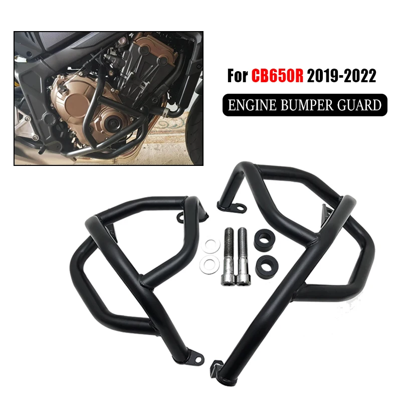 

CB650R Автомобильная защита двигателя, аварийные полосы, аксессуары, бампер, Защита камеры для мотоцикла HONDA CB650 R CB 650R 2019-2022