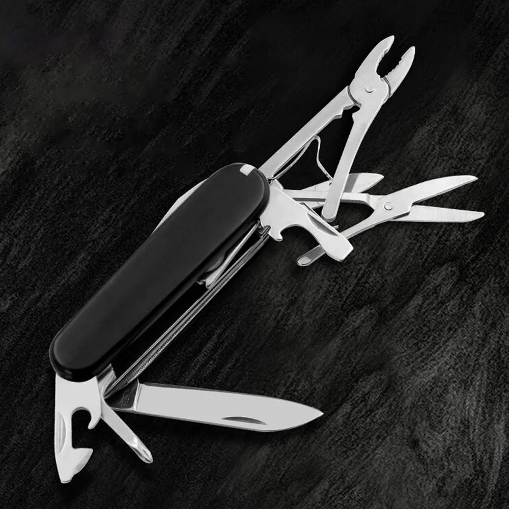 Multifunctional Pocket Knife 30 Basic Functions Multitool Swiss Hand Tools Army Knife Outdoor Camping EDC Gear Survival Knives 5