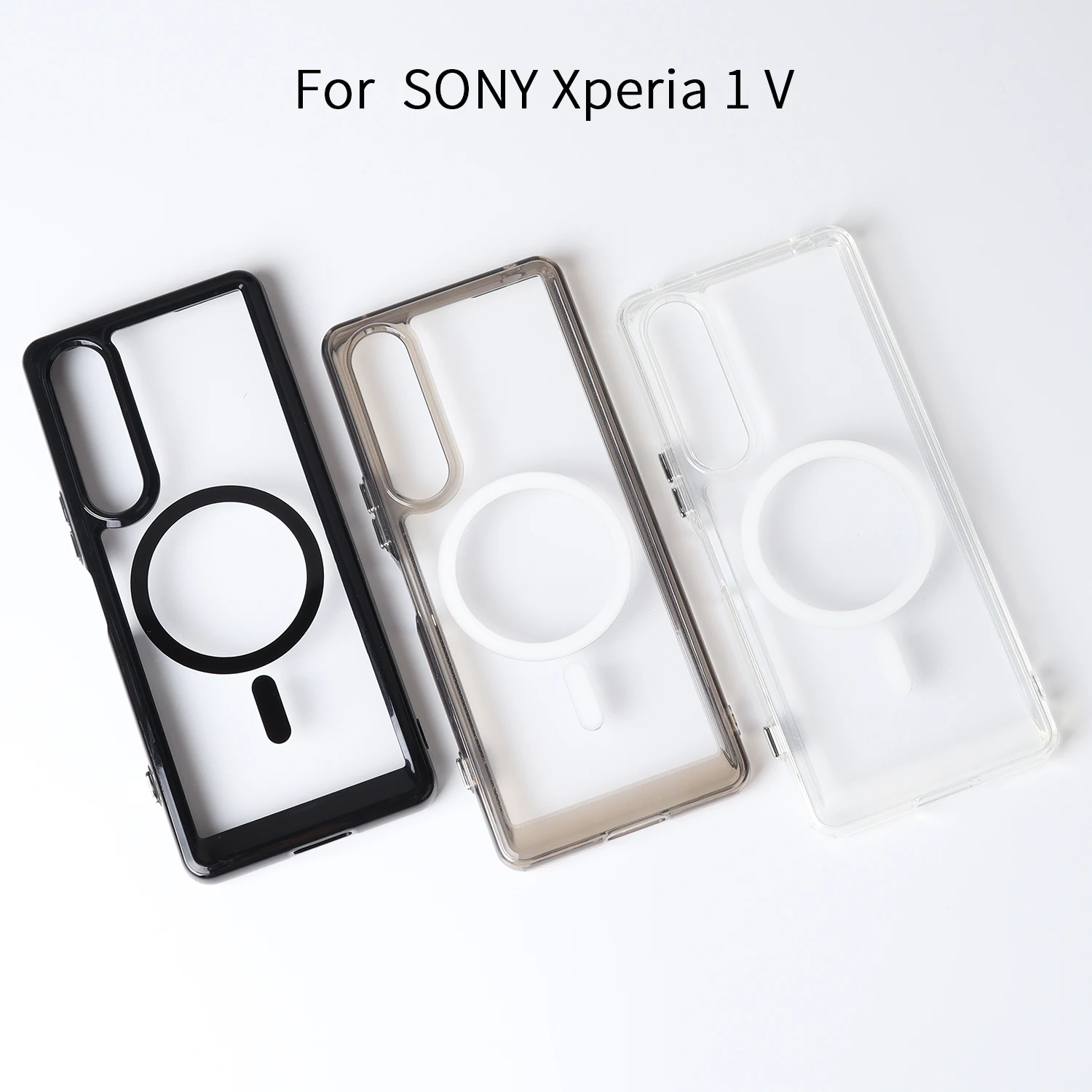 Gypsophilaa Funda Para Sony Xperia 1 V Adsorción Magnética Carcasa