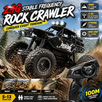Rechargeable RC Drift Racing Car – Strong Power Off-Road Climbing Vehicle with Wireless Remote Control | Durable Racing Toy for Boys 1