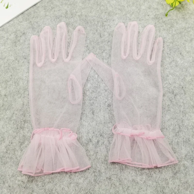 Eleganti Guanti A Maglie Corte Matrimoni Da 3,92 - DHgate - Foto 4