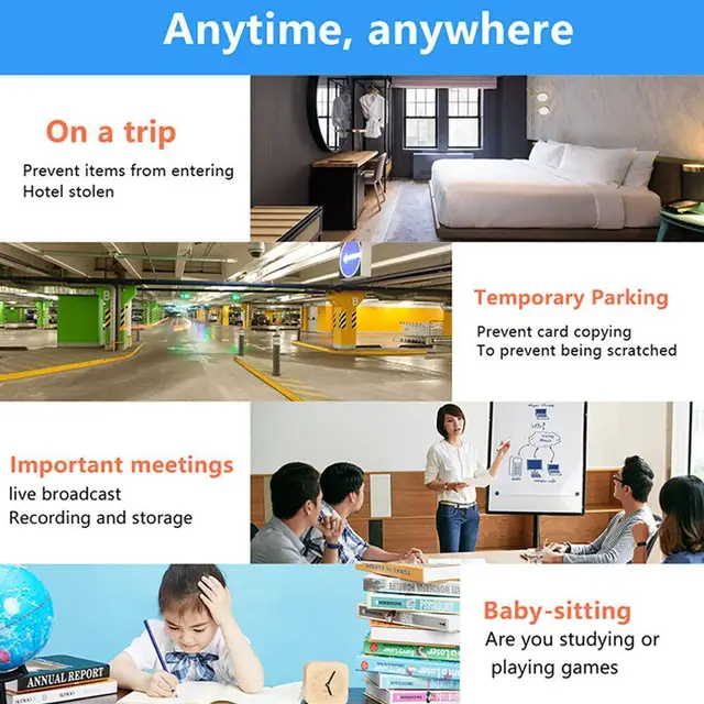 1080P HD Mini IP Camera Wireless Smart Home Security Night Magnetic Wireless Mini Camcorder Surveillance Cameras Mobile Remote 6