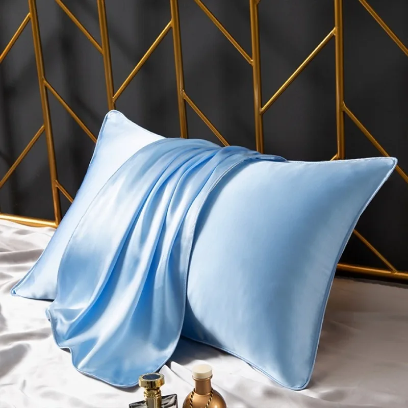 Premium 100% Natural Mulberry Silk Pillowcase for Hair & Skin Health - Luxurious 22MM Silk Envelope Cover with Oeko-Tex Certification