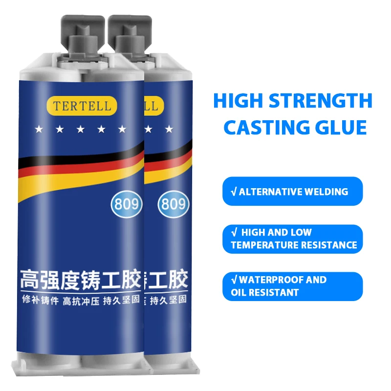 Tertell Foundry Glue AB Glue Repair Agent Stainless Steel Copper Aluminum Leakage Waterproof