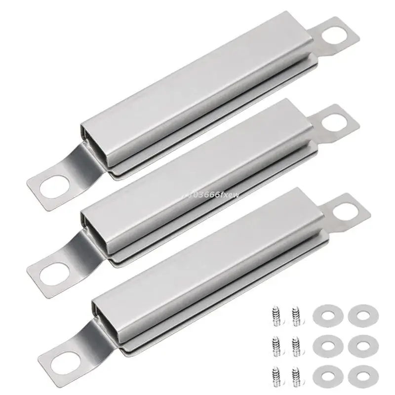 Channel Burners Replacement Barbeque Tool Stainless Steel Gas Grill Crossover Tube BBQ Parts Carryover Tube Replacements channel burners