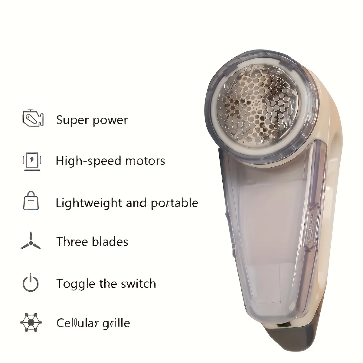 Battery Powered Hair Ball Trimmer, Clothes Shaver Trimmer Electric Sweater Hair Ball Remover Lint Remover 5