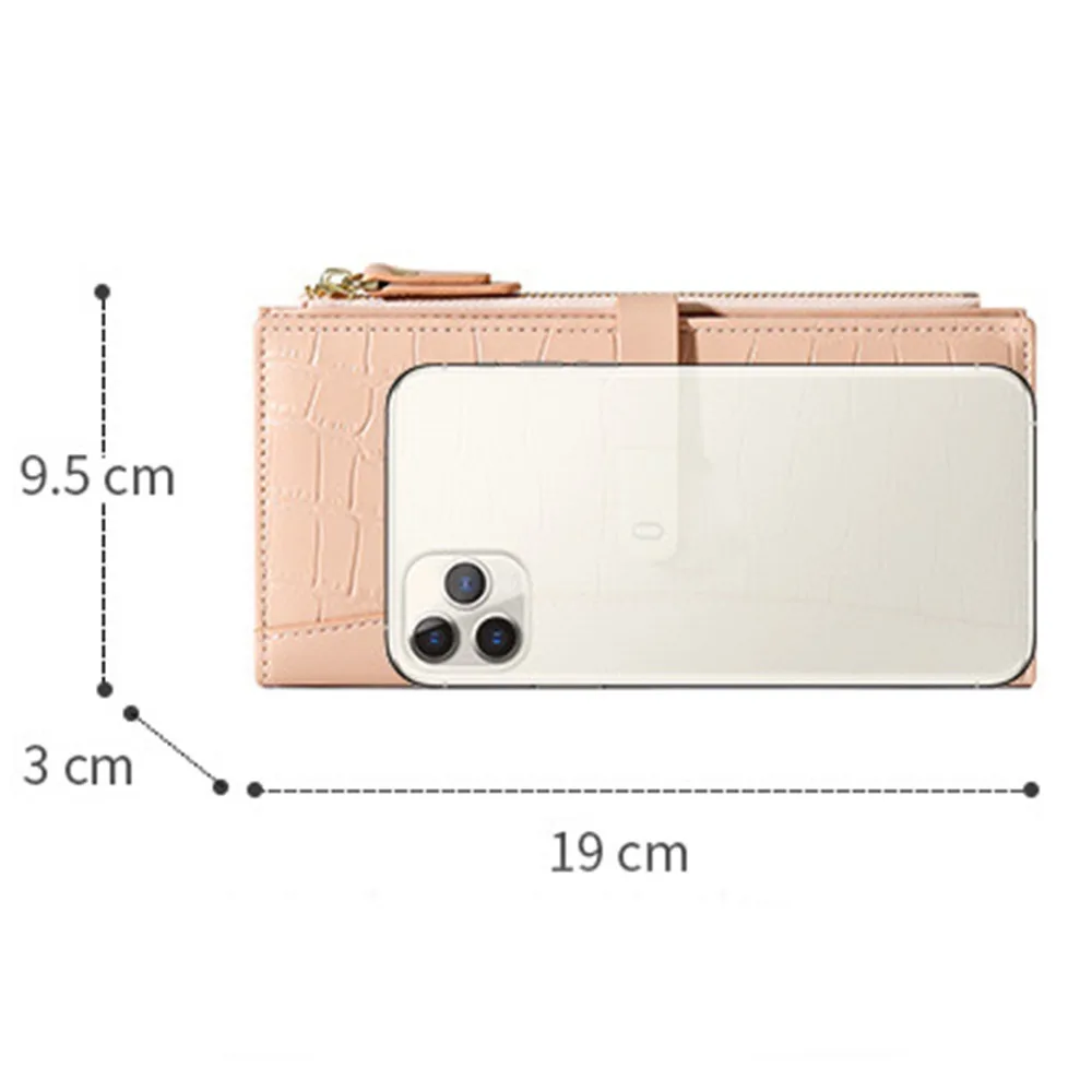 Fashion Portable Long Wallet Women Purse Large Capacity Zipper Wallet Fashion Lady Clutch Bag for women