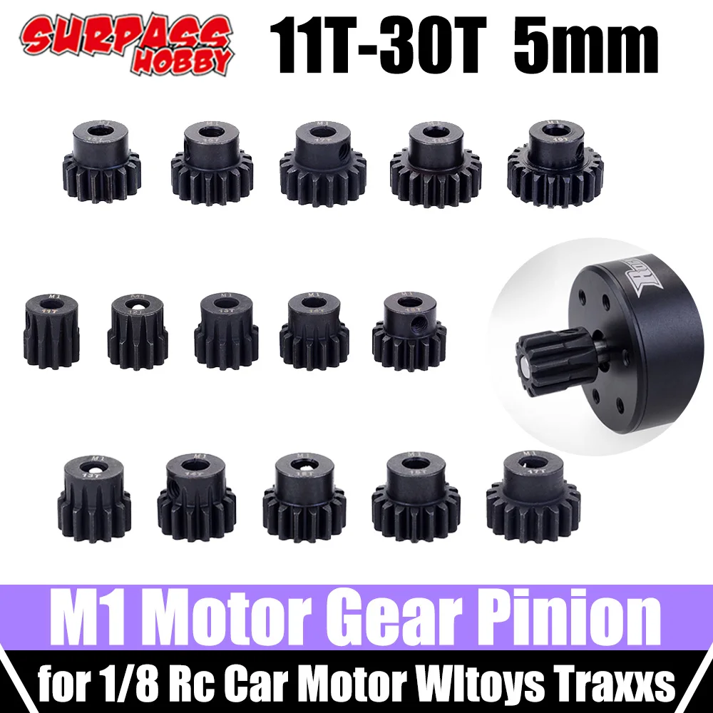 Rc Car Motor Pinion Wltoys Pinion Motor Gear Rc Car Parts Surpass