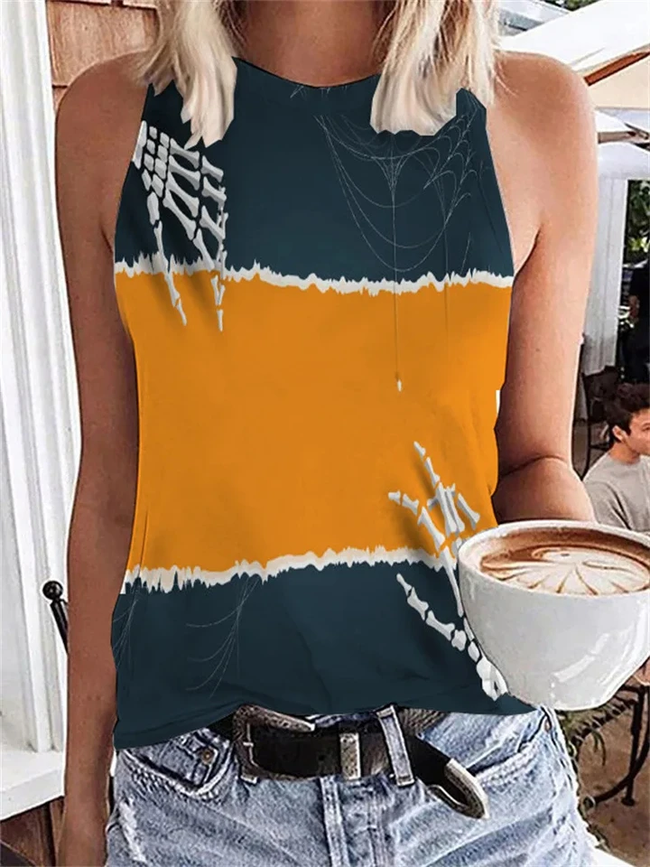 Camiseta Sin Mangas De Reggae - Estampado 'Paz, Amor Y Reggae Music'