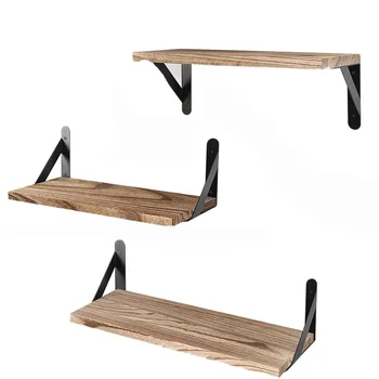 Wooden Floating Wall Shelves 1