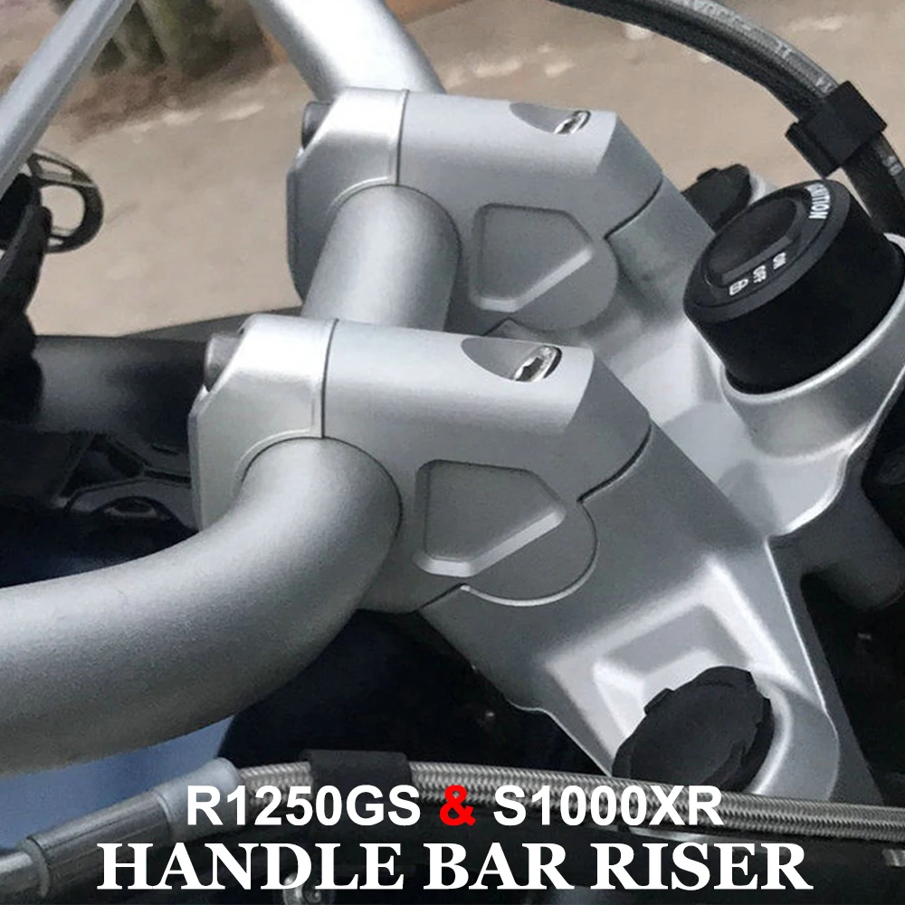 Motorcycle-Handlebar-Riser-32MM-Drag-Handle-Bar-Clamp-Extend-Adapter ...