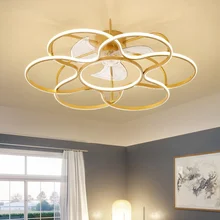 

Remote Control LED Ceiling Fan Light for Bedroom Living Room Dining Room Modern Led Ceiling Lamp Home Decor Drop Ship
