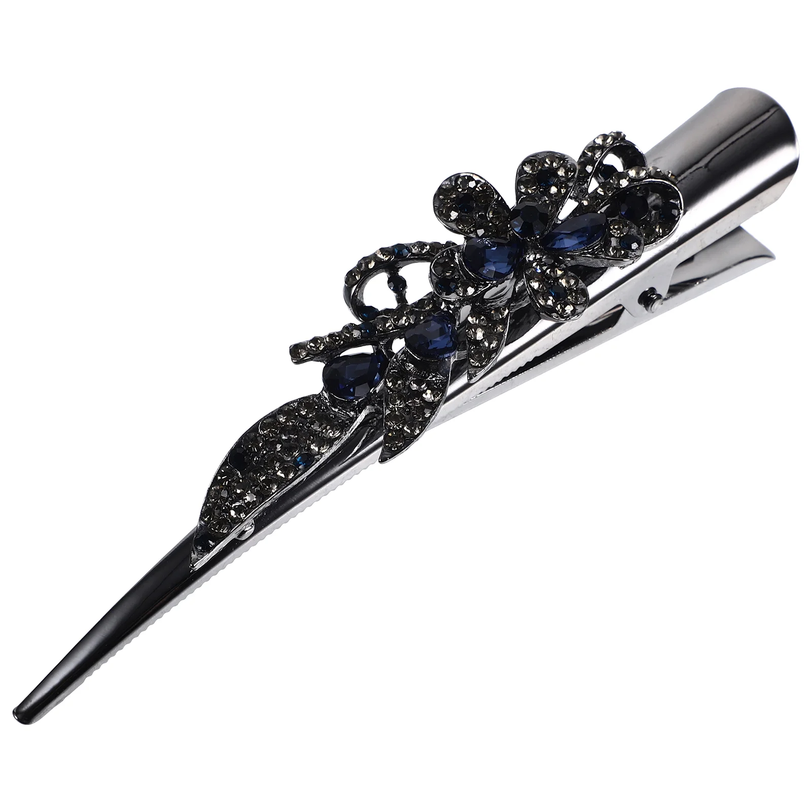 

Duckbilled Hair Clip Metal Hair Clip Rhinestone Hair Clip Vintage Hair Clip Decorative Hair Clip