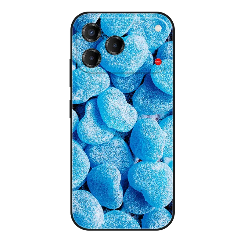 Sleek Black Matte Fashion Phone Case - Slim Soft TPU