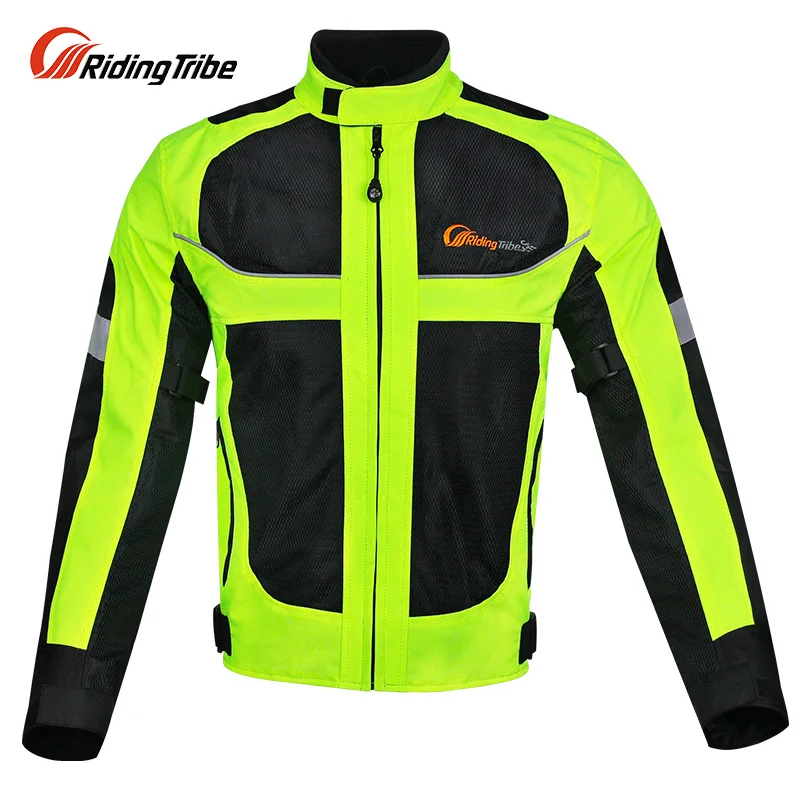 Motorcycle Riding Reflective Safety Jacket Motorbike Breathable Racing Cycling Safety Jacket