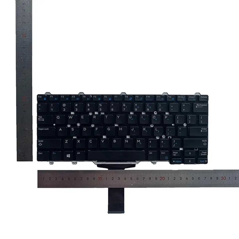 Tastiera Italiana Per Dell Latitude 3340 3350, NewNet, Con Cavo Flat 26mm, Compatibile 0138F6