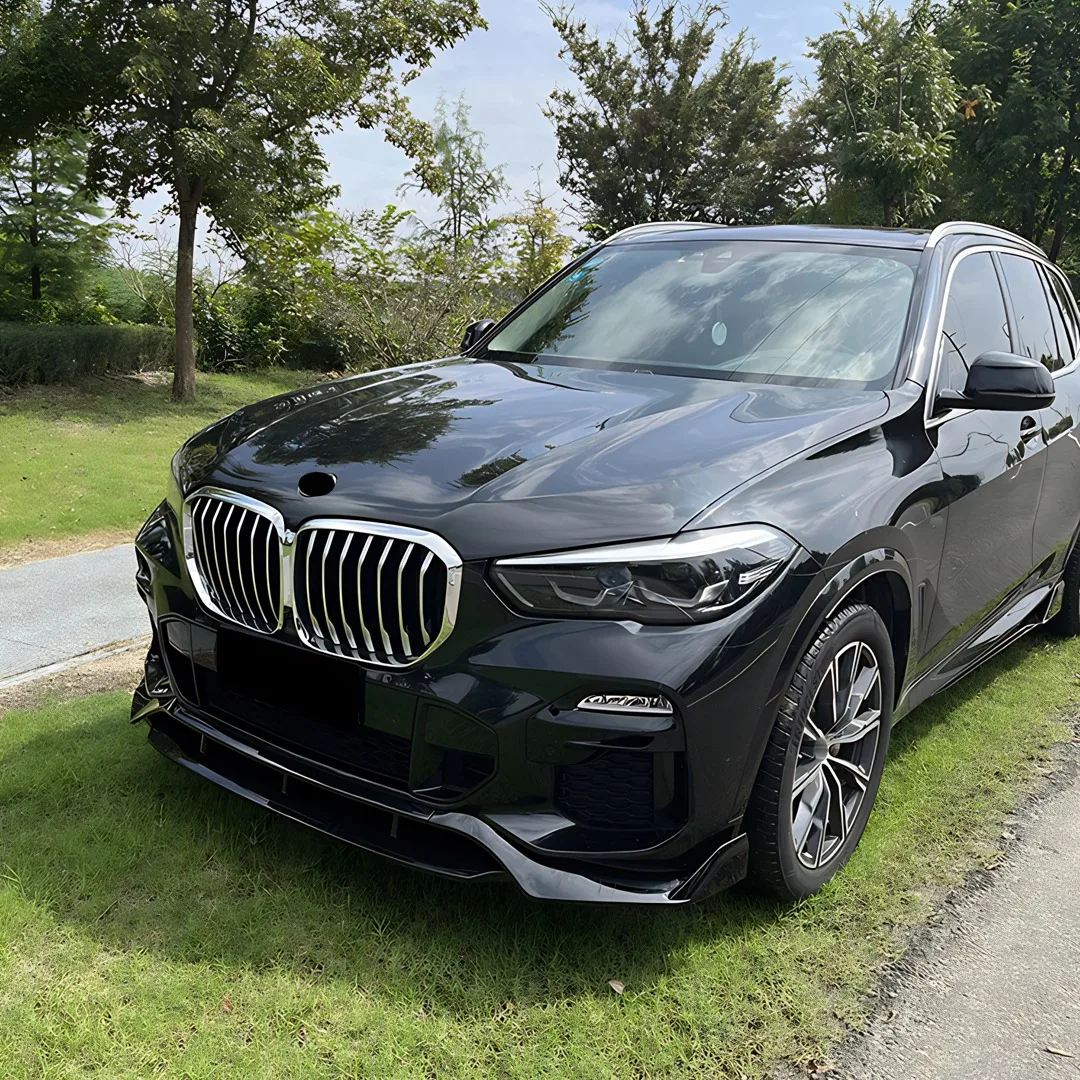BMW X5 G05 M 스포츠 2018-2023용 프론트 범퍼 립 턱 스플리터 디퓨저 보호 장식 튜닝 액세서리 외부 부품
