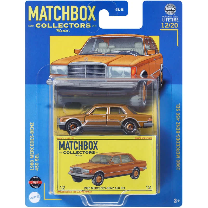 Matchbox Mercedes Benz Unimog U300 Construction Vehicle - 1:64 Scale Diecast Toy (Red)