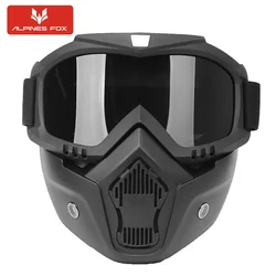 Dustproof Full Face Protective Motorcycle and Motocross Goggles (Black)