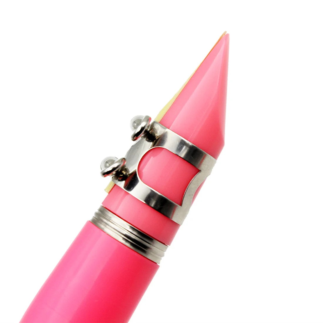 Pink Bb Clarinet B-flat Beginner Student Clarinet for School Orchestras Adults with Hard Shell Cleaning Kit Bracket Gloves Parts