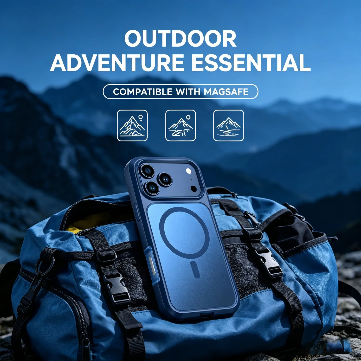 Military Grade Drop-Tested MagSafe Charging Armor Protective Phone Case, OTT-BOX Series