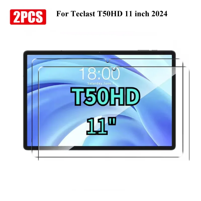 2-Pack Premium HD Tempered Glass Screen Protectors
