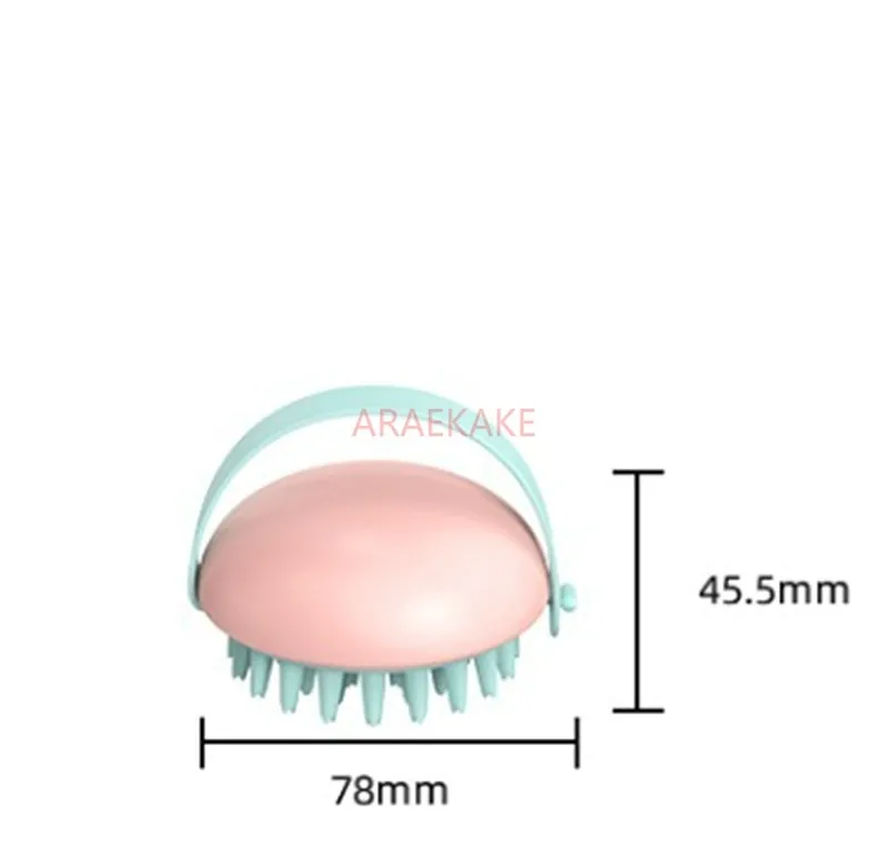 Pet silicone shower brush, massage comb, cat and dog shower brush, cleaning tool with air holes for washing and care