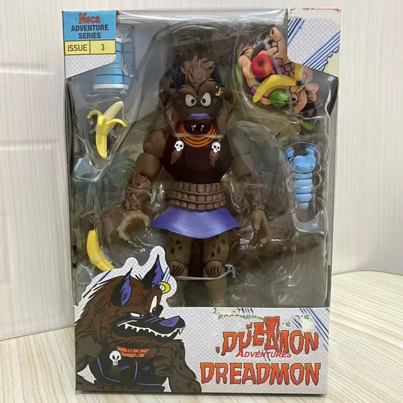 

Neca Teenage Mutant Ninja Turtle Dreadmon Action Figure Toys Anime Eastman and Laird's Figurine Collection Model Gift Original