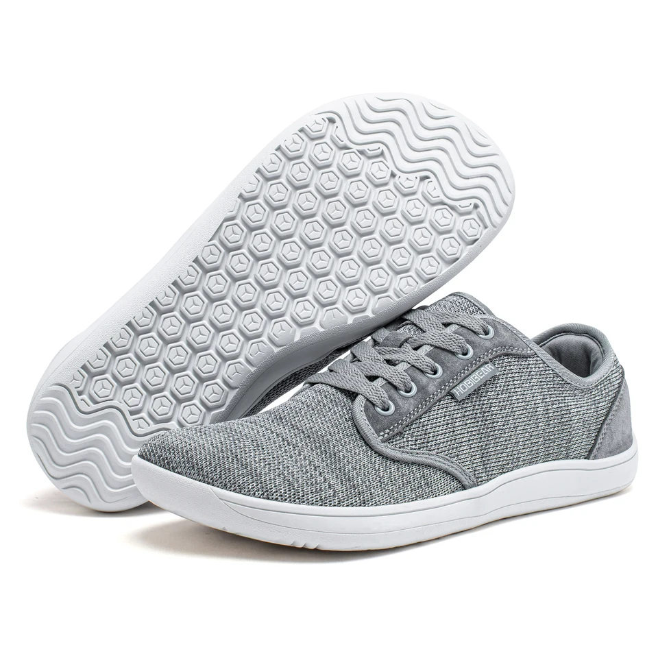 Chaussures Pieds Nus HOBIBEAR - Semelle Fine Flexible - Bout Large - Zero Drop - Pour Homme Et Femme