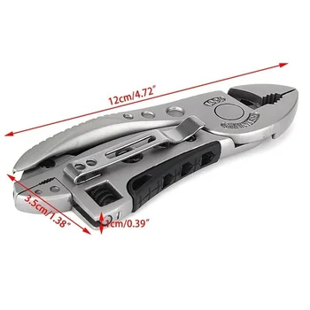 Multitool Pliers Pocket Knife Screwdriver Set Kit Adjustable Wrench Jaw Spanner Repair Outdoor Camping Survival Multi Tools 6