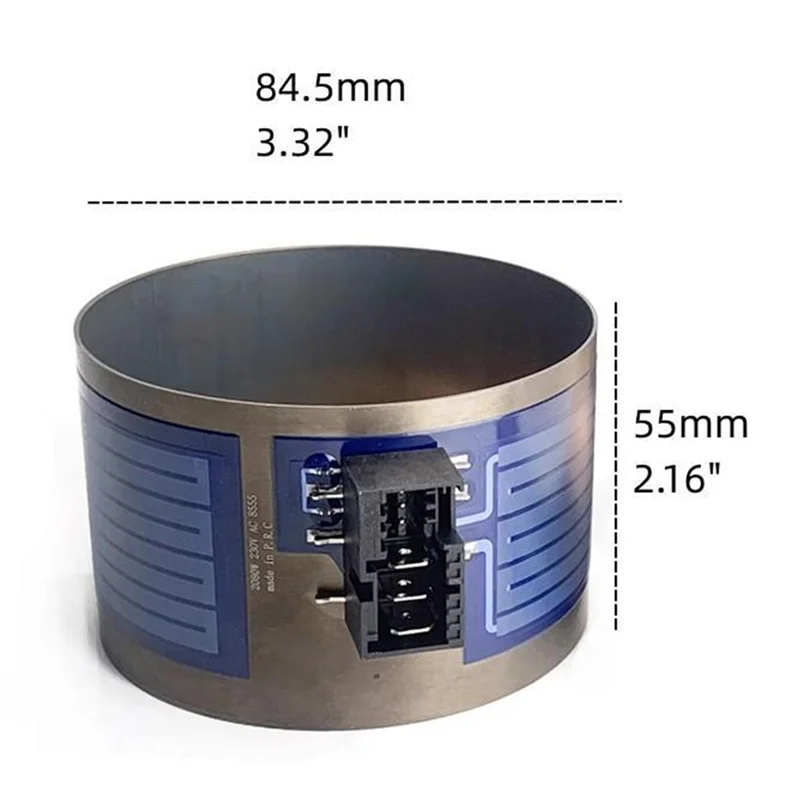 A05G-Dishwasher Heating Ring Forsiemens Dishwasher 2080W 230V Heating Cycle Thick Film 84.5X55mm