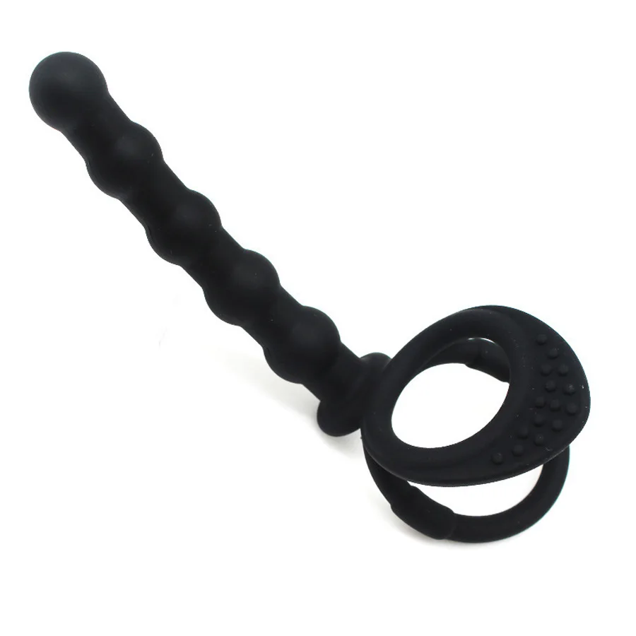 Double Penetration Anal Sex Toys Men & Women Dildo Penis Butt Plug Anal Beads & Cock Ring Delay Ejaculation anal sex toys