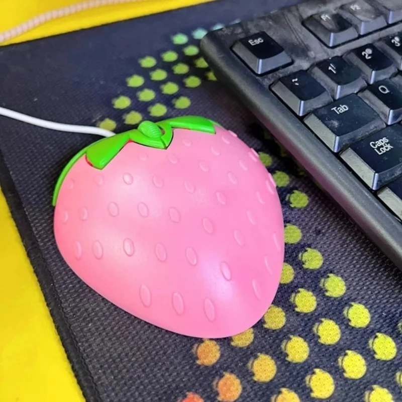 Pink Mouse Small Optical PC Computer Game Mouse, Great for Girls Gifts Mause