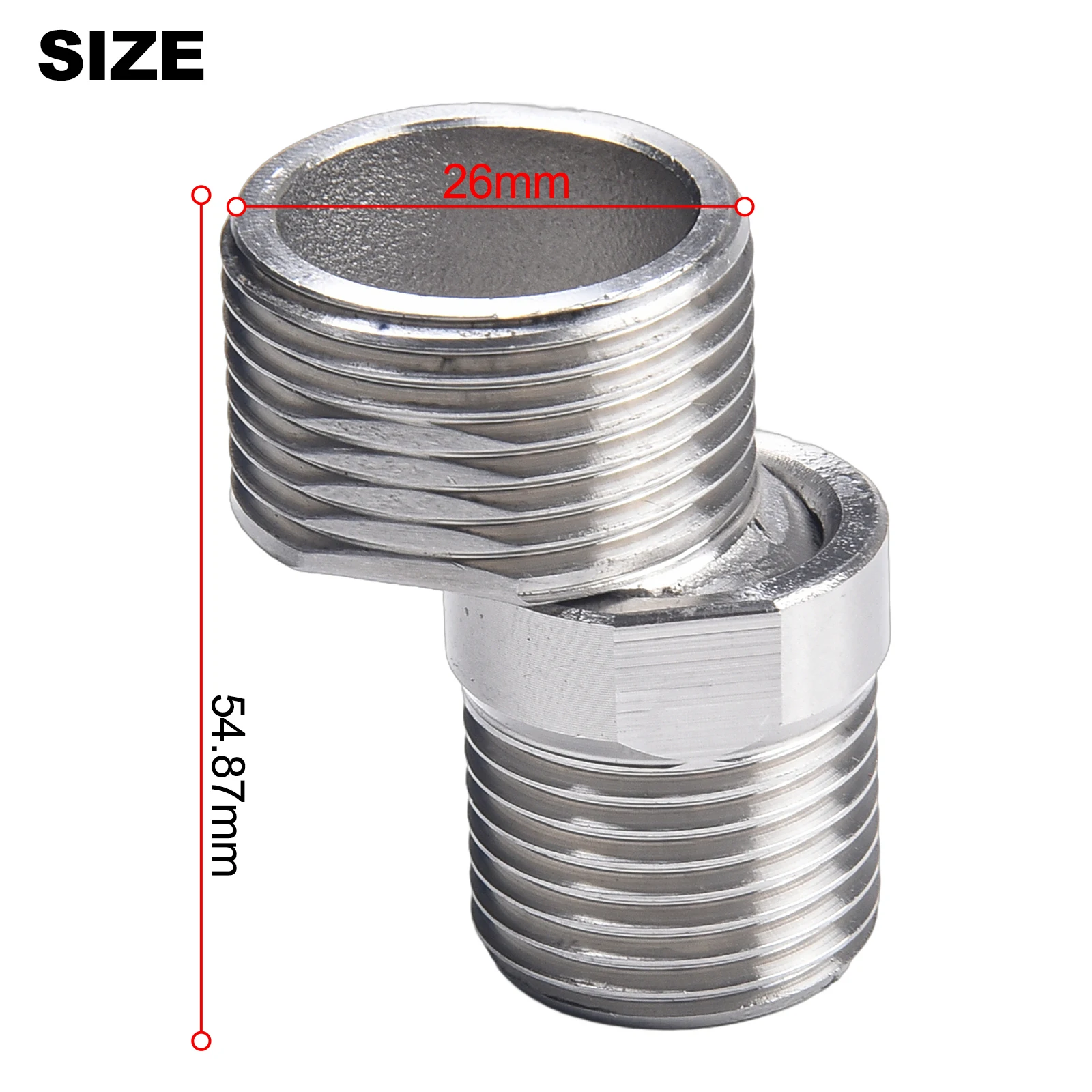 360Degree Adjustable Faucet Angled Curved Eccentric Screw Corner Tap Adapter Shower Head Extension Elbow Connector Hardware