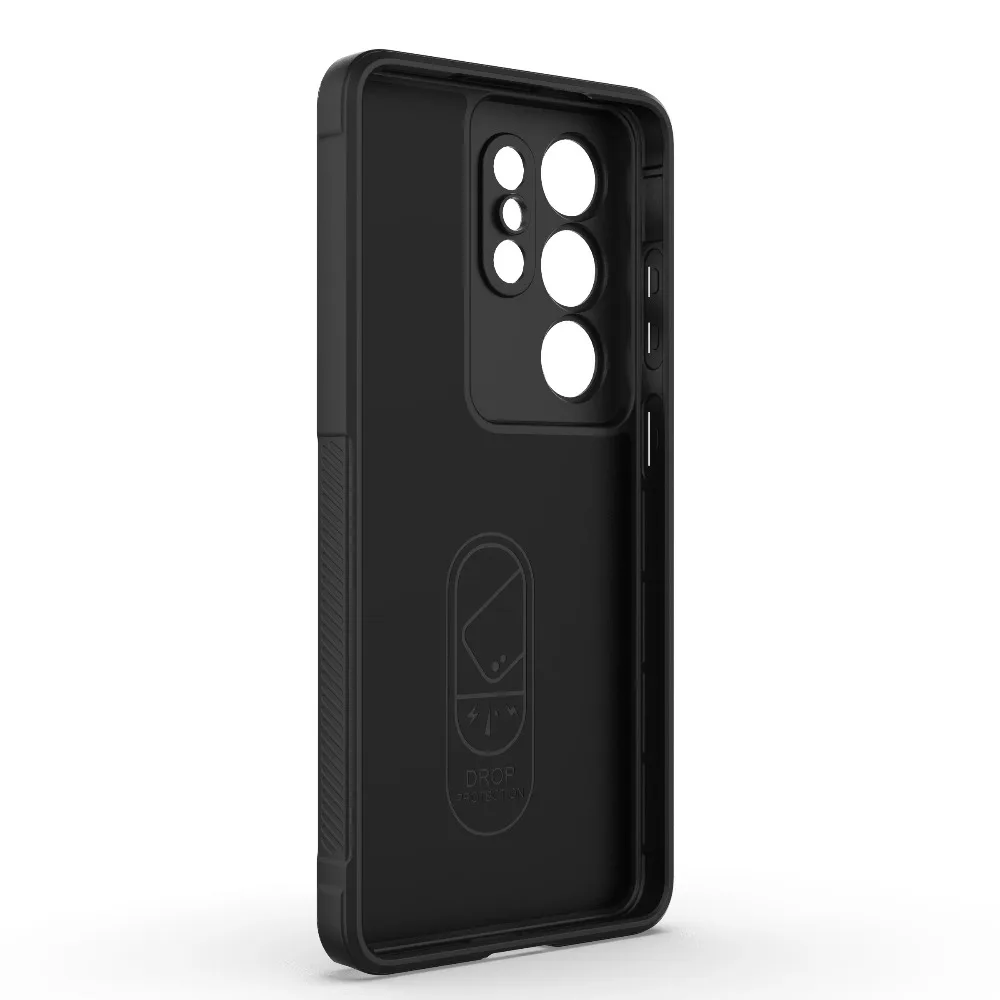 Luxury Wave Design Silicone Shockproof Bumper Case