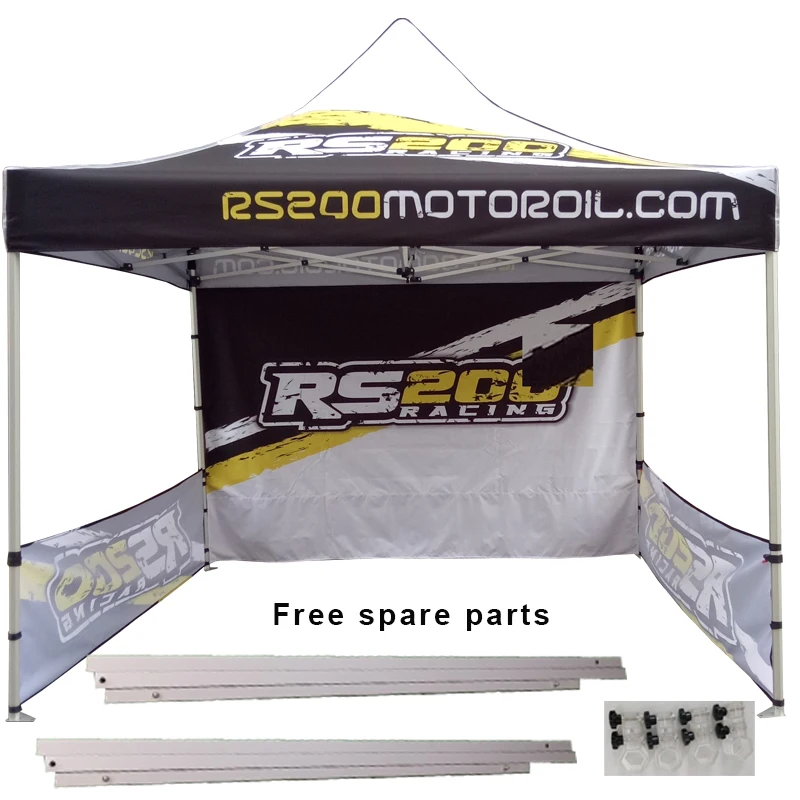 Teanling 10x10 Pop Up Canopy With Side Walls 3x3 Resealable Gazebo Canopy Outdoor With Frame Full And Color