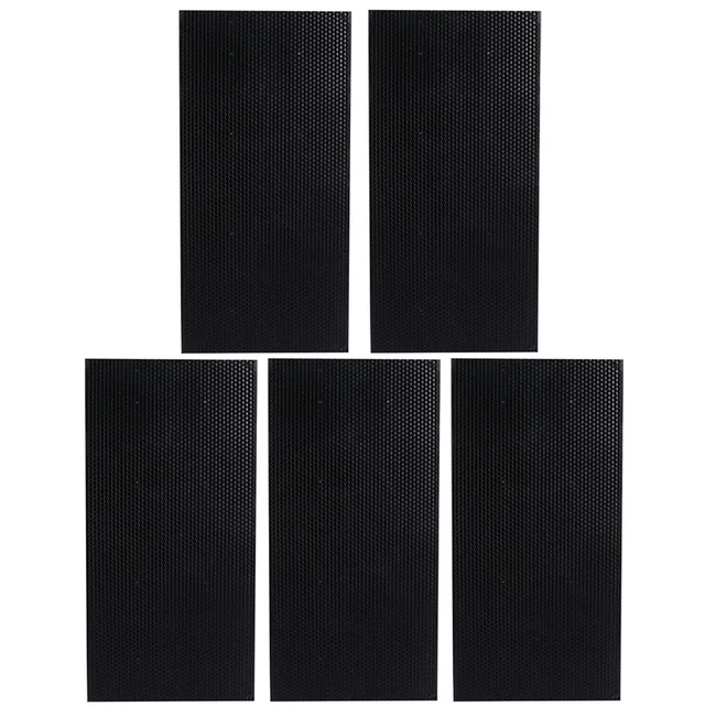 5 Pcs Fekete Keretek Méhészeti Alapok Lapok Méz Fésű Mély 42,5X21,4Cm Szerszámok Méhtár Műanyag - Image 3