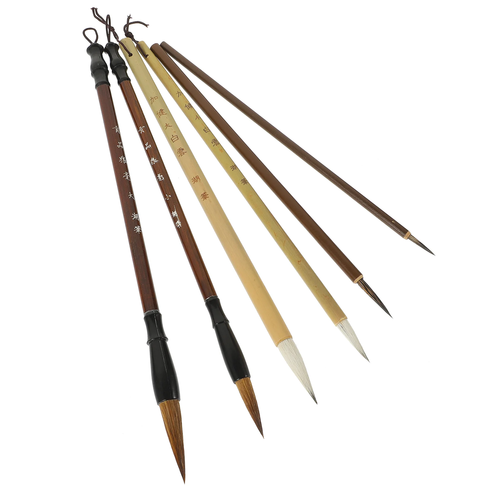 

6Pcs Calligraphy Chinese Ink Pens Calligraphy Pens Portable Painting for