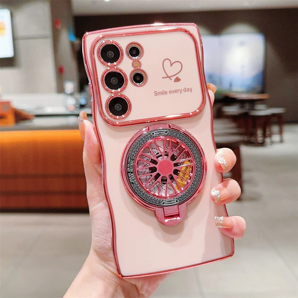 Gyroscope Rotating Bracket Wave Frame Case Cover