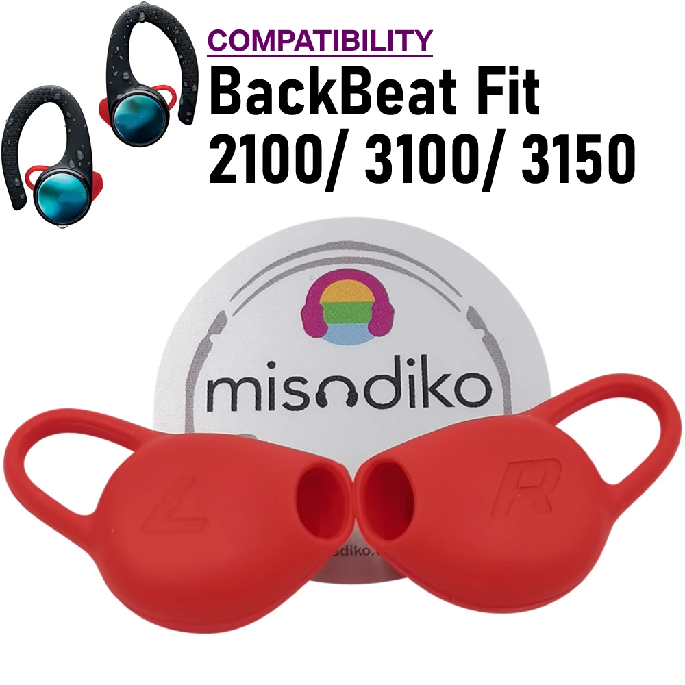 

misodiko Eargels Ear Tips Compatible with Plantronics BackBeat Fit 3100/ 3150/ 2100 True Wireless Earbuds