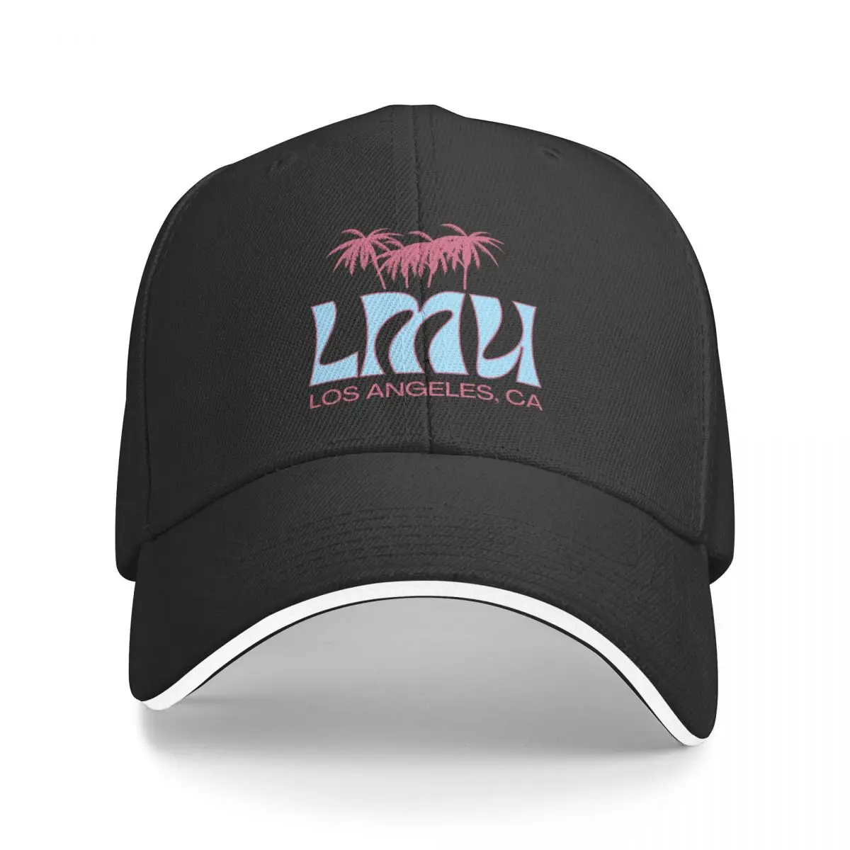 

New LMU Los Angeles Palm Tree Design Baseball Cap Military Cap Man Hood hard hat Big Size Hat Woman Hat Men's