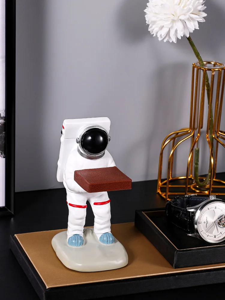 Resin Wrist Watch Display Stand Glass Astronaut Creative Personalized Holder Storage Case Organizer Spigen Watch Accessories
