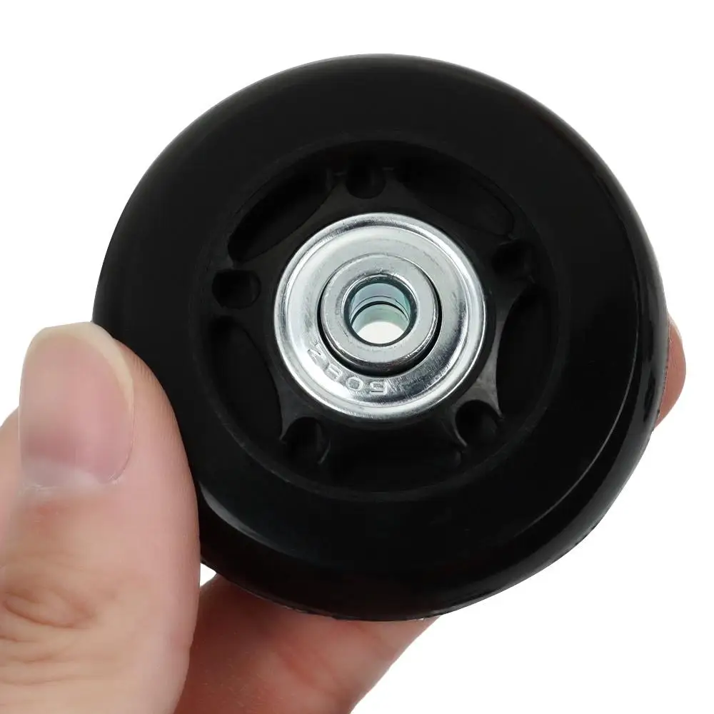 2Pcs Ersetzen Räder Mit Schraube Für Reise Gepäck Koffer Räder Achsen Reparatur Kit 40/45/50/60mm Stille Caster Rad Reparatur – Detail 2