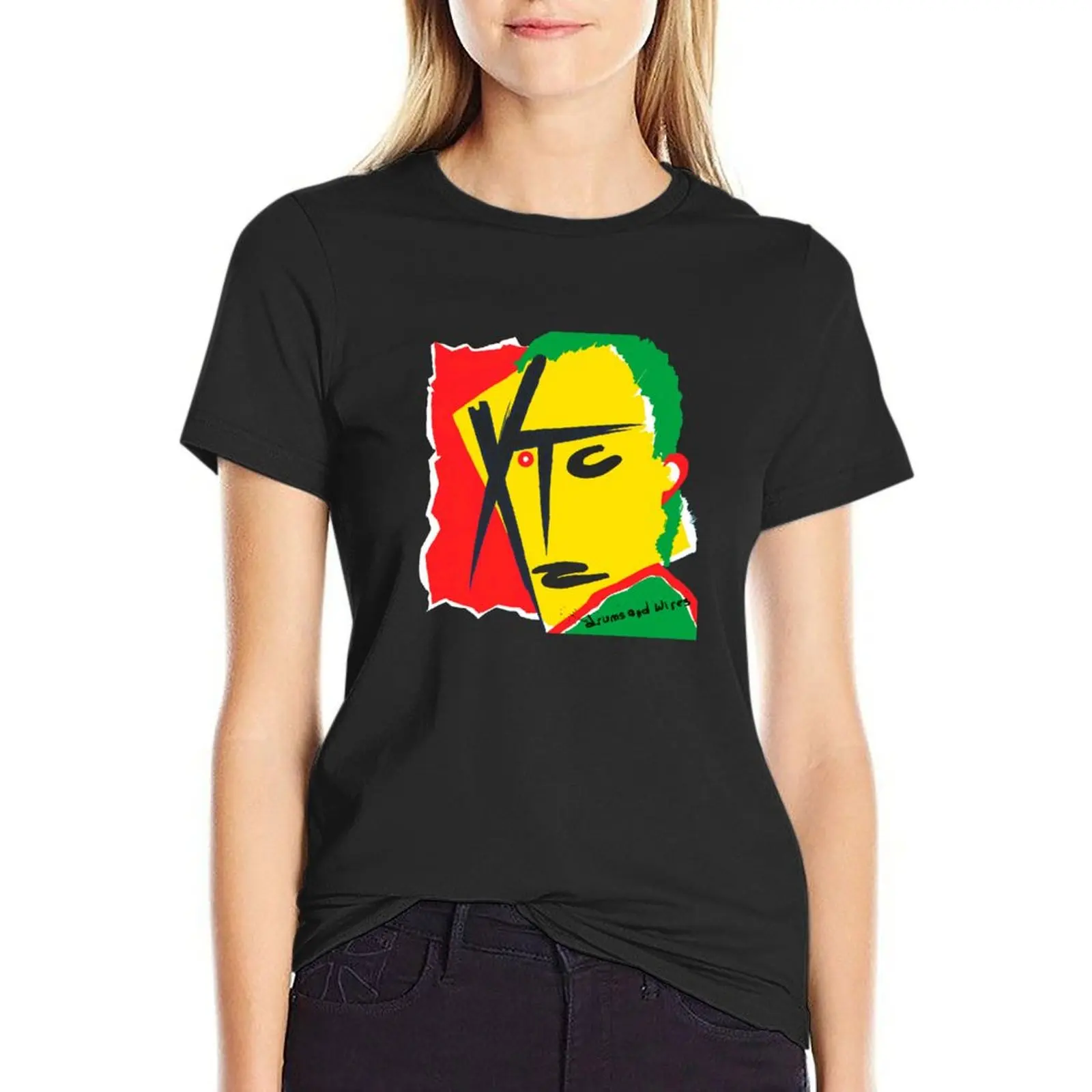 

Drums and Wires T-Shirt western t shirts for Women korean Women's clothes