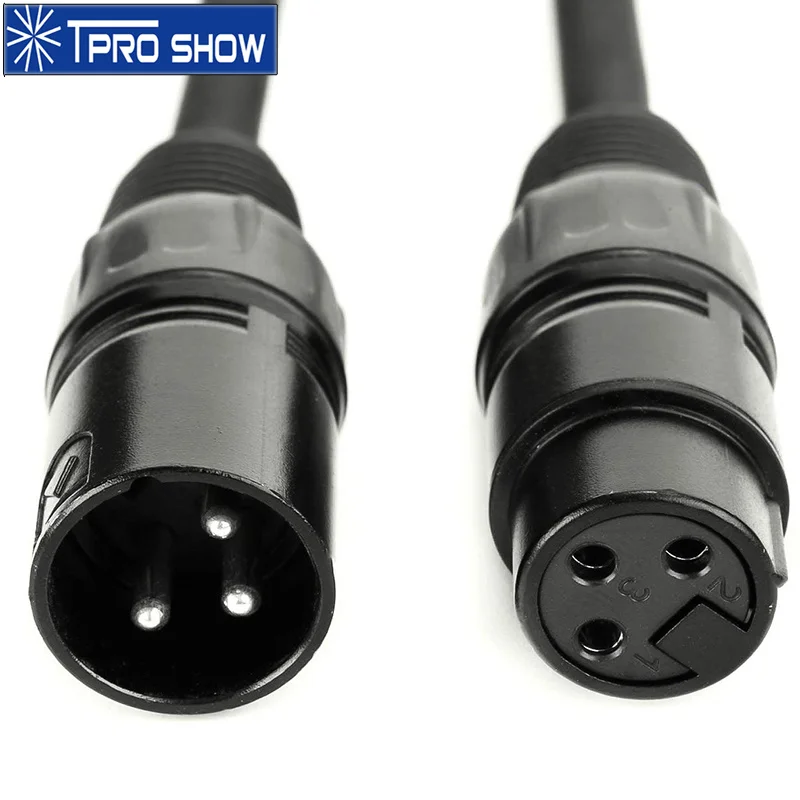 1M 2M DMX Cable 3-Pin Dmx512 Wire Metal Male-Female Plug Apply For Dmx Wireless Controller DJ Consol Stage Lightings Effects,dmx cable